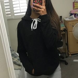 Basic black hoodie
